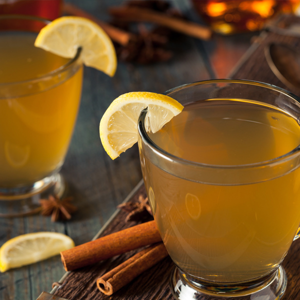 lemon bourbon punch